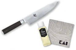 Couteau de chef Kai Shun Classic Damas 20cm + kit de soin