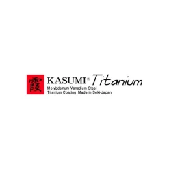 Couteau de chef Kasumi Titanium bleu lame 20cm