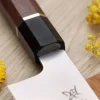 Couteau de chef kiritsuke 24cm japonais artisanal Sukenari SG2 San Maï manche en bois de rose