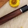 Couteau de chef kiritsuke 21cm japonais artisanal Sukenari SG2 San Maï manche en bois de rose
