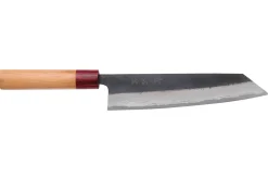 Couteau de chef kiritsuke japonais artisanal Wusaki Yuzo BS2 damas 21cm