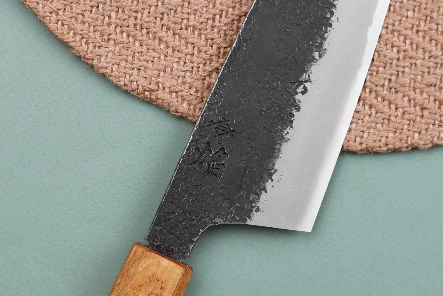 Couteau de chef kiritsuke japonais artisanal Sakai Takayuki Homura Guren 22,5cm