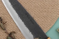Couteau de chef kiritsuke japonais artisanal Sakai Takayuki Homura Guren 22,5cm