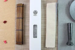 Couteau de chef Kiritsuke japonais Kanetsugu Zuiun acier SPG2 damas 21cm