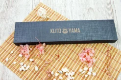 Couteau de chef Kutoyama lame 20cm et manche en bois d'ébène