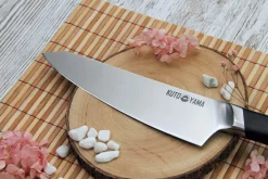 Couteau de chef Kutoyama lame 20cm et manche en bois d'ébène
