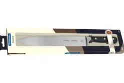Couteau de chef Tramontina Century lame forgée 25cm manche polycarbonate noir