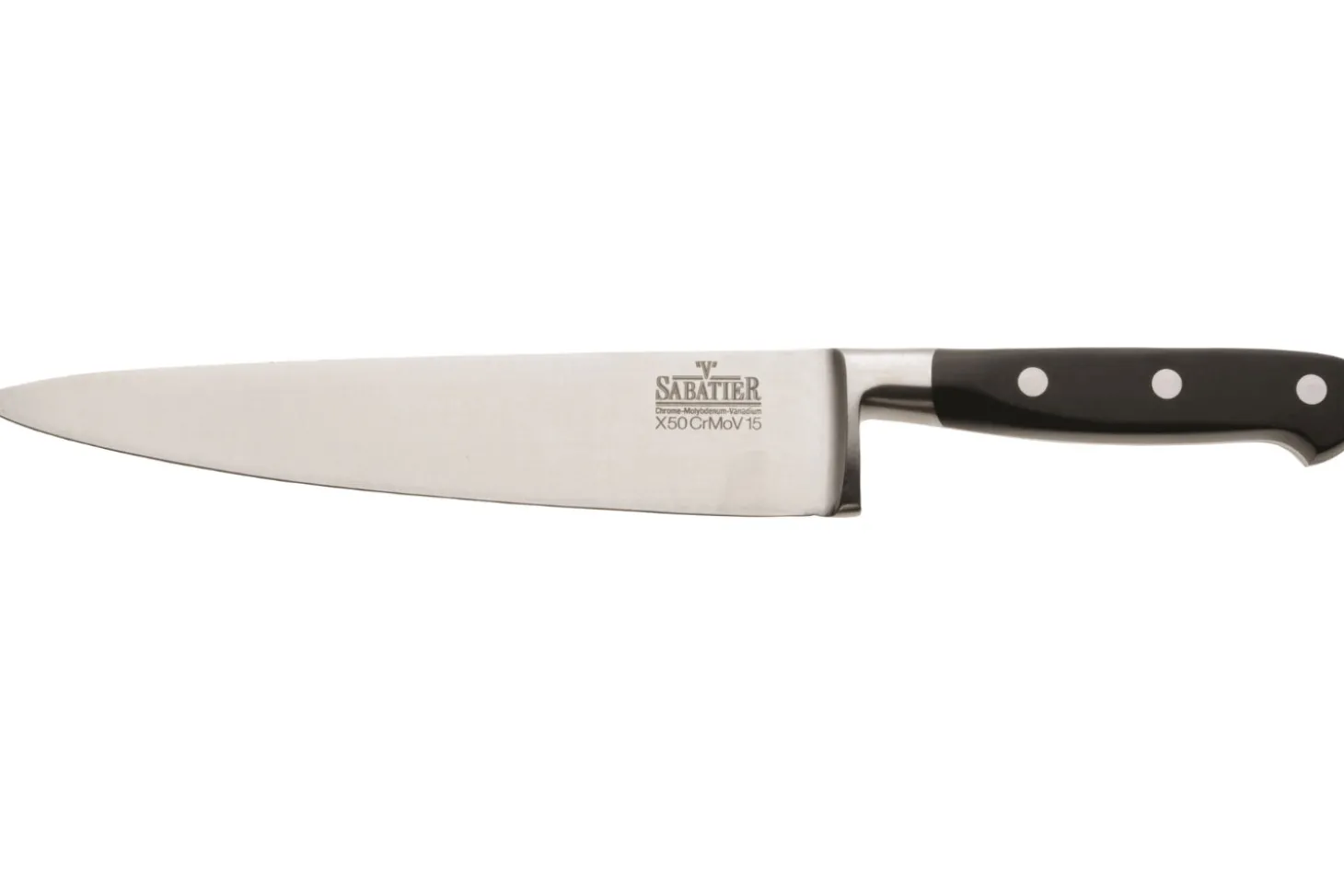 Couteau de Chef V. Sabatier lame inox 20cm manche ABS