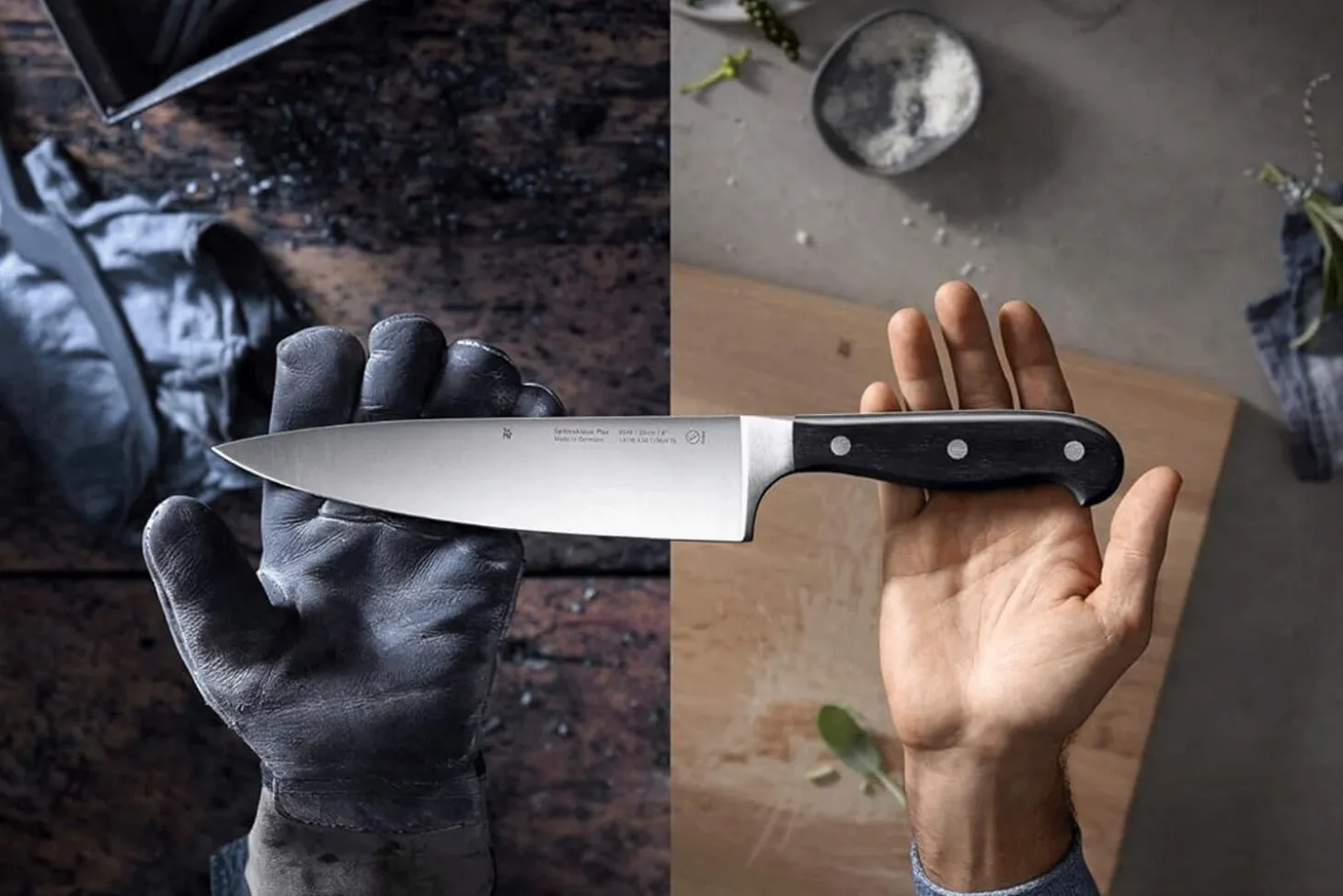 Couteau de chef WMF Spitzenklasse Plus lame acier inoxydable 15cm