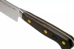 Couteau de chef Wüsthof Crafter forgé 16cm en chêne fumé