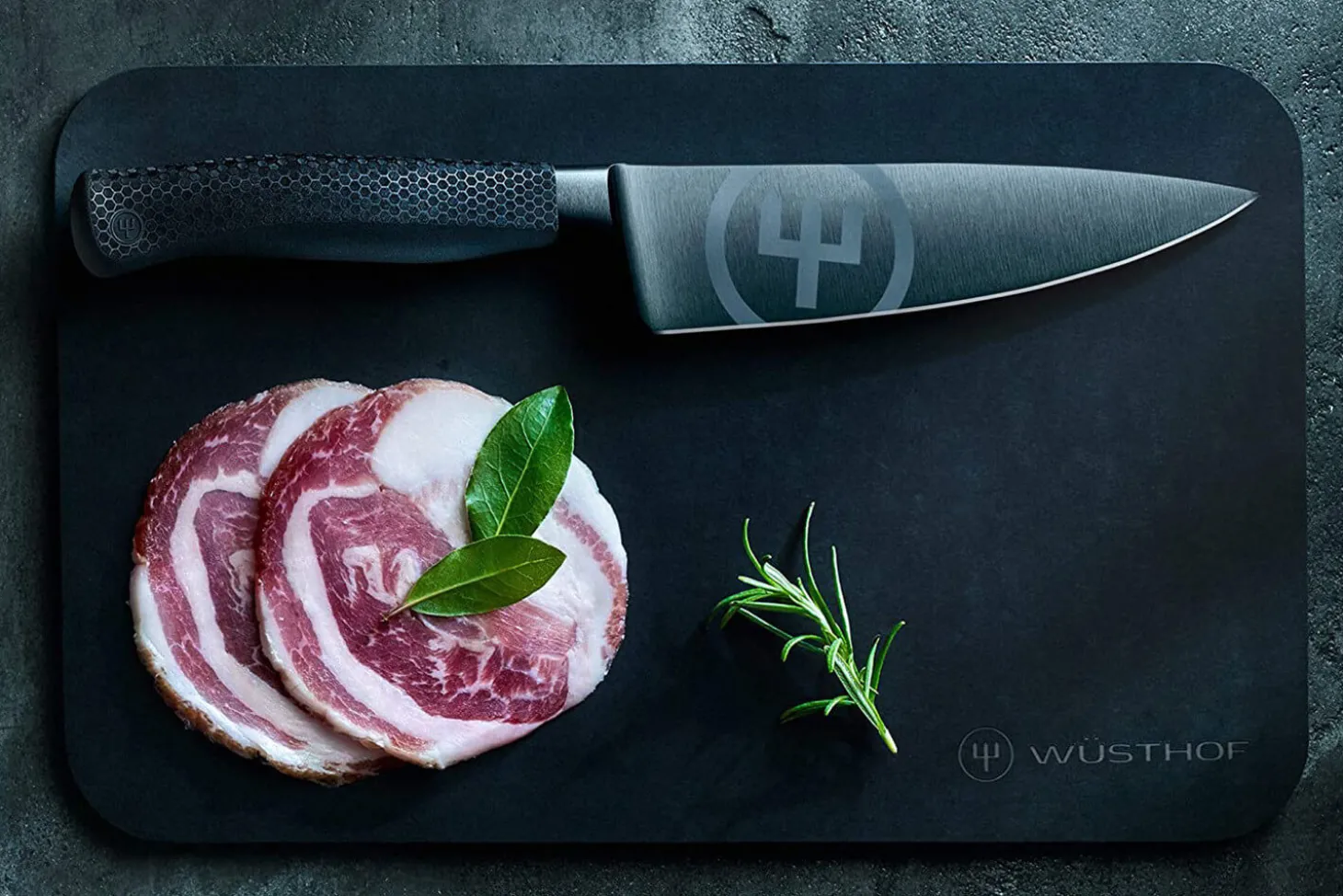 Couteau de chef Wüsthof Performer lame 16cm à revêtement noir anti-rayures