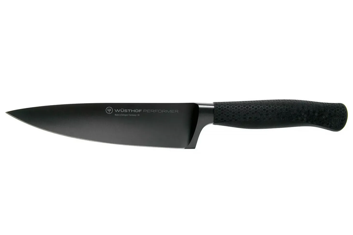 Couteau de chef Wüsthof Performer lame 16cm à revêtement noir anti-rayures