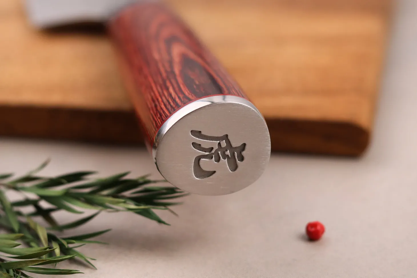 Couteau de chef Wusaki Pakka X50 20cm manche pakkawood
