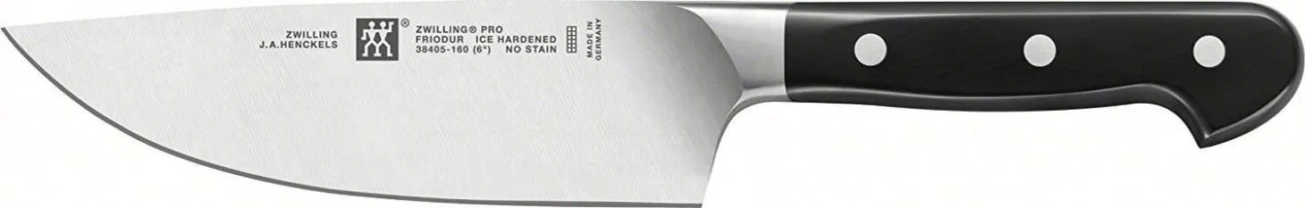 Couteau de chef Zwilling Pro lame large forgée 16cm