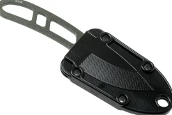 Couteau de cou Esee Candiru CAN-OD lame acier carbone 5,1cm manche en acier vert + étui