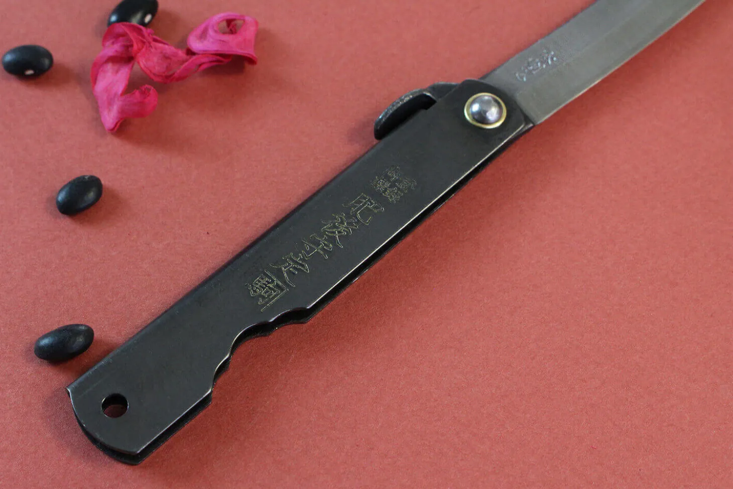 Couteau de poche Higonokami Kanetsune lame 7cm acier SK-5