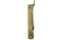 Couteau de poche Higonokami Kanetsune lame 7cm manche laiton