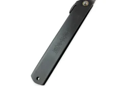 Couteau de poche Higonokami Kanetsune lame 9,5cm manche acier noir