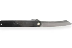 Couteau de poche Higonokami Kanetsune lame 9,5cm manche acier noir