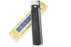 Couteau de poche Higonokami Kanetsune lame 9,5cm manche acier noir