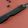 Couteau de poche Higonokami Kanetsune lame 7,5cm manche acier noir