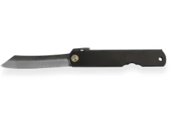 Couteau de poche Higonokami Kanetsune lame 7,5cm manche acier noir
