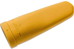 Couteau de poche Mora Eldris 12650 lame inox 5,9cm manche caoutchouc jaune + étui