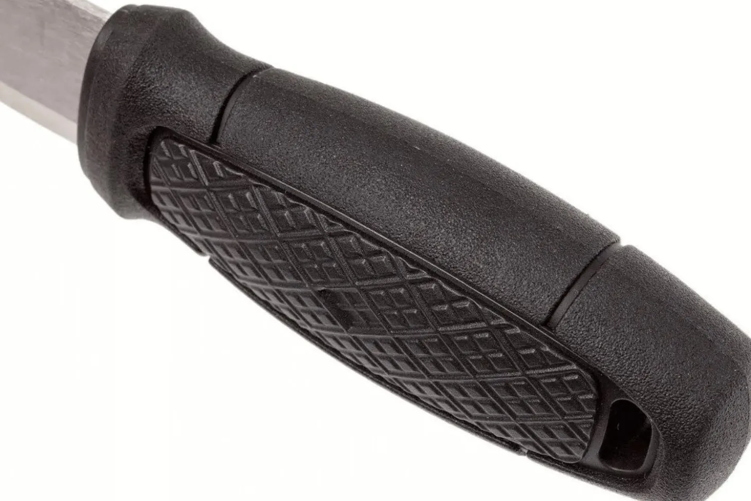 Couteau de poche Mora Eldris 12647 lame inox 5,9cm et manche en caoutchouc noir + étui