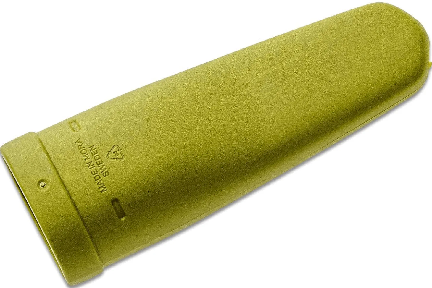 Couteau de poche Mora Eldris 12651 lame inox 5,9cm manche caoutchouc vert + étui