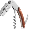 Couteau de serveur Gefu Palissa 3 en 1 en acier inox et bois de rose 10cm