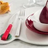 Couteau de table Opinel Bon Appétit Bois n°125 lame 11cm en inox manche en charme rouge