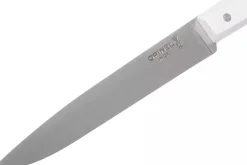 Couteau de table Opinel Bon Appétit Bois n°125 lame 11cm en inox manche en charme blanc