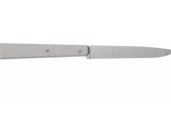 Couteau de table Opinel Bon Appétit Bois n°125 lame 11cm en inox manche en charme gris