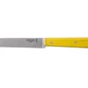 Couteau de table Opinel Bon Appétit Bois n°125 lame 11cm en inox manche en charme jaune