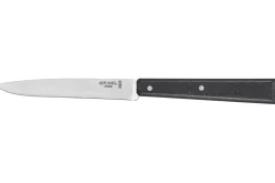 Couteau de table Opinel Bon Appétit Bois n°125 lame 11cm en inox manche en charme noir