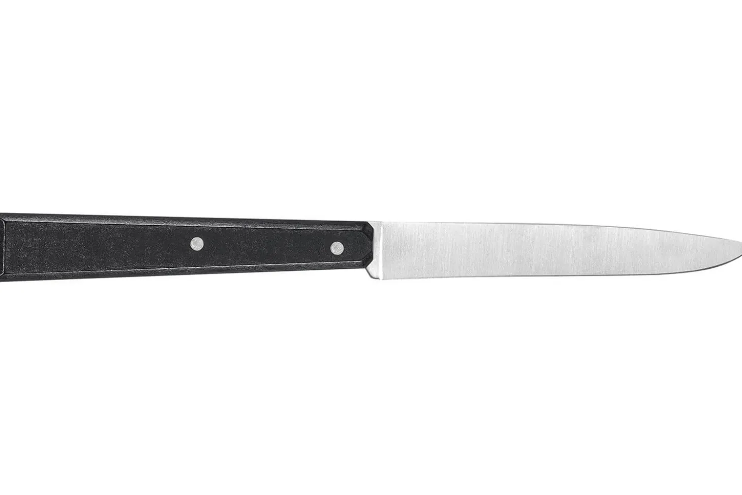 Couteau de table Opinel Bon Appétit Bois n°125 lame 11cm en inox manche en charme noir