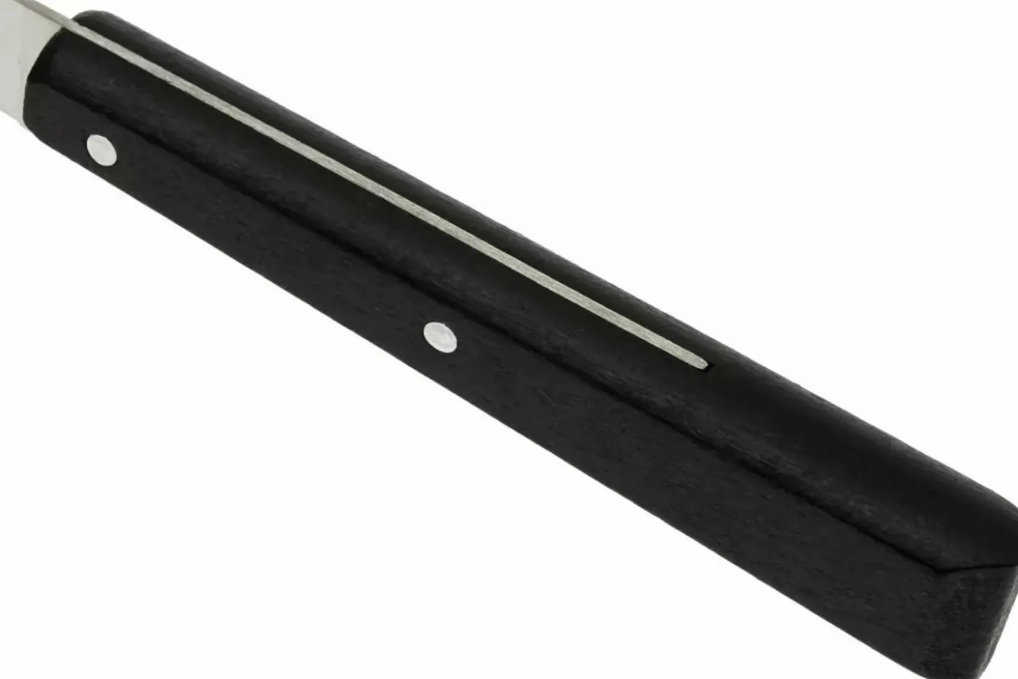 Couteau de table Opinel Bon Appétit Bois n°125 lame 11cm en inox manche en charme noir