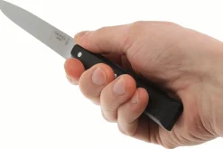 Couteau de table Opinel Bon Appétit Bois n°125 lame 11cm en inox manche en charme noir