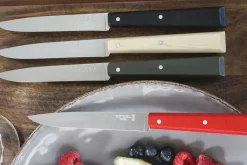 Couteau de table Opinel Bon Appétit Bois n°125 lame 11cm en inox manche en charme noir