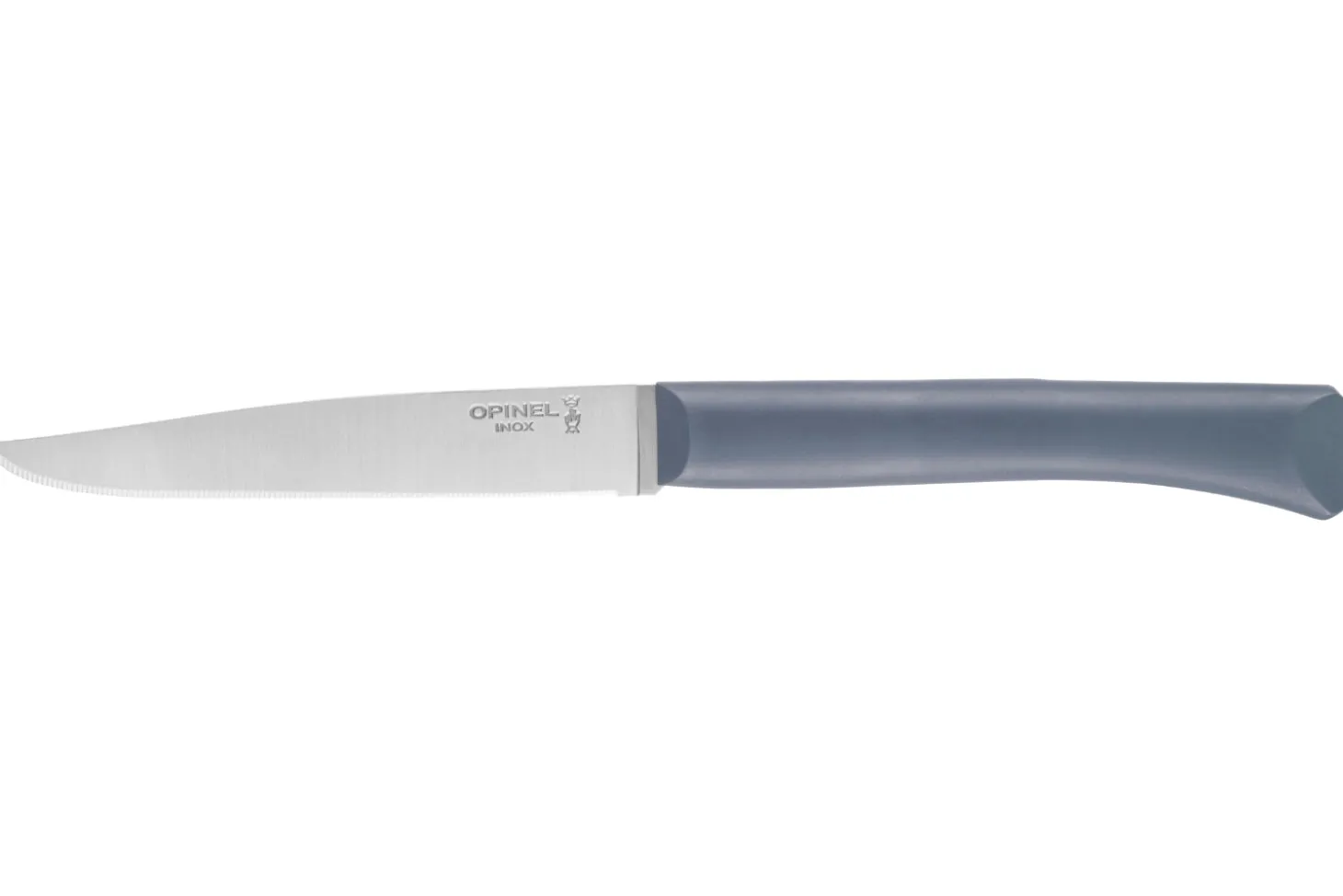 Couteau de table Opinel Bon Appétit + lame 11cm en inox manche en polymère anthracite