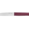 Couteau de table Opinel Bon Appétit + lame 11cm en inox manche en polymère grenat
