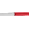 Couteau de table Opinel Bon Appétit + lame 11cm en inox manche en polymère rouge