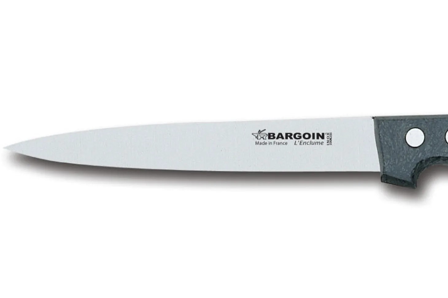 Couteau à dénerver lame flexible 17cm Classic 4 rivets Bargoin