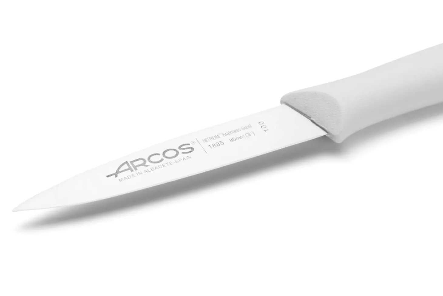 Couteau d'office Arcos Nova 8,5cm manche blanc