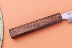 Couteau d'office 8cm japonais artisanal Yuzo Enju Damas 440C