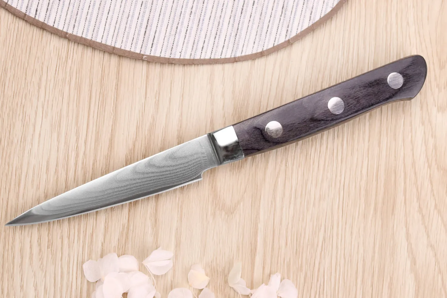 Couteau d'office 9cm japonais Satake Cutlery damas 69 couches