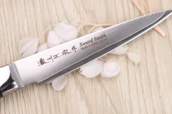 Couteau d'office 9cm japonais Satake Cutlery damas 69 couches