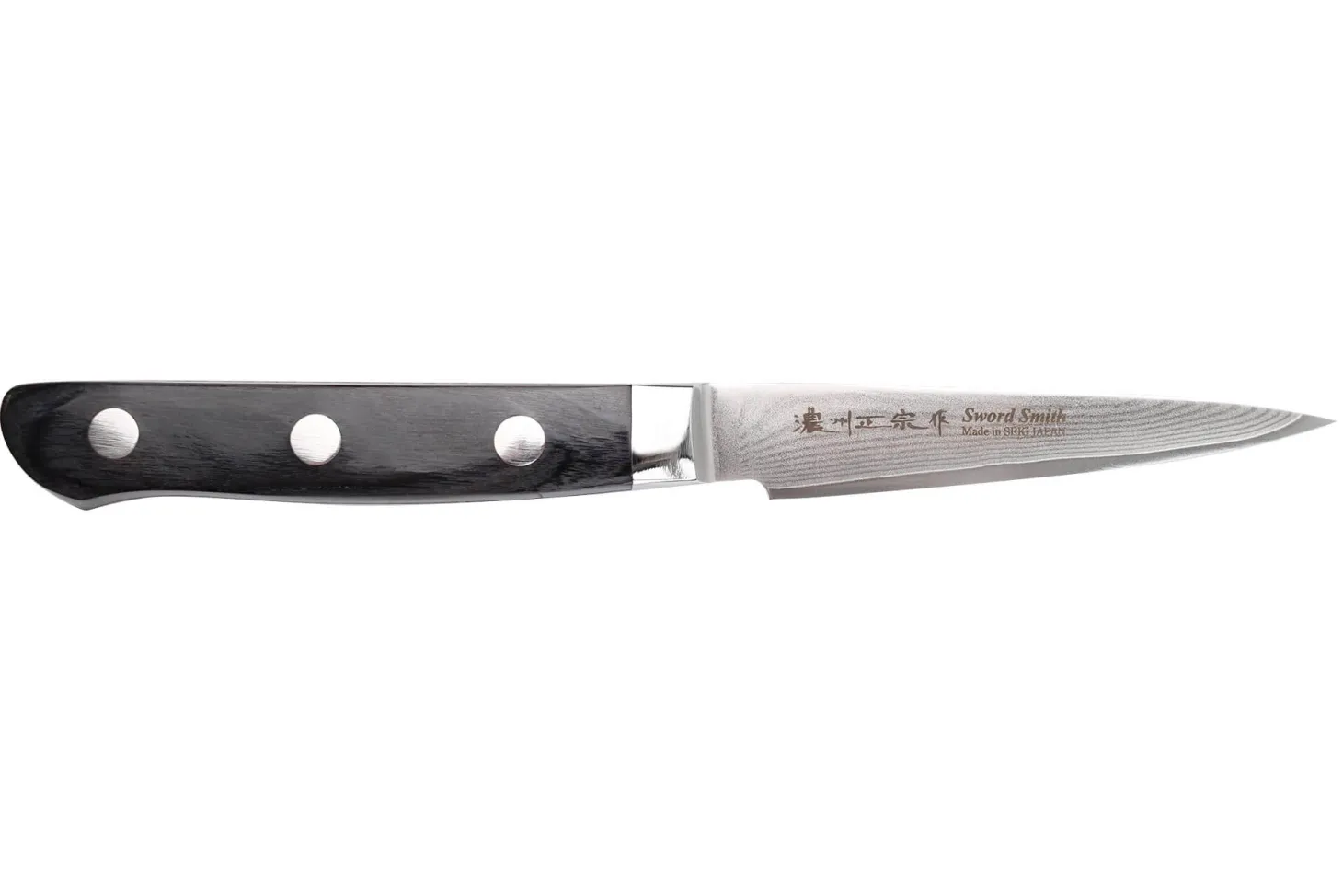 Couteau d'office 9cm japonais Satake Cutlery damas 69 couches