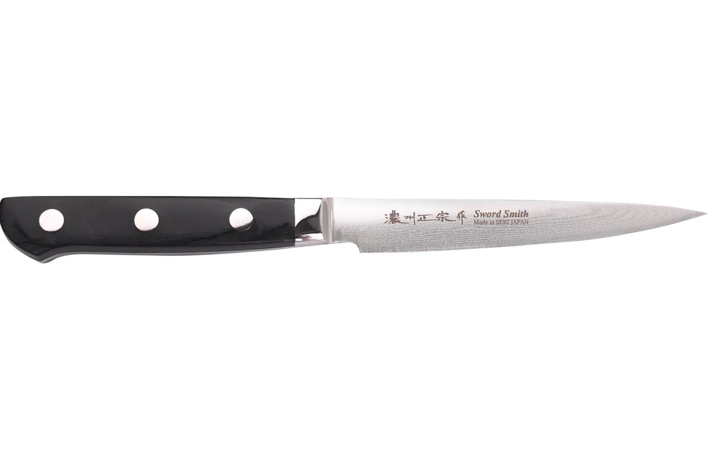 Couteau d'office 12cm japonais Satake Cutlery damas 69 couches