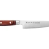 Couteau d'office 13,5cm japonais Satake Cutlery Brown Pakkawood